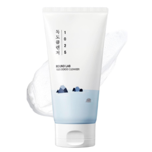 ROUND LAB 1025 Dokdo Cleanser 150ml | Low pH Hydrating Foaming Face Wash for Sensitive Skin | Deep Sea Water Korean Cleanser