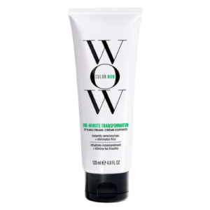COLOR WOW One-Minute Transformation Styling Cream 120ml | Anti-Frizz Hair Cream for Dry, Frizzy & Damaged Hair