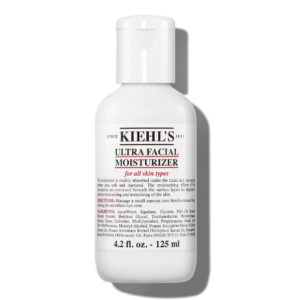 Kiehl's Ultra Facial Moisturizer 125ml | Lightweight Daily Face Moisturizer for All Skin Types | Long-Lasting Hydration