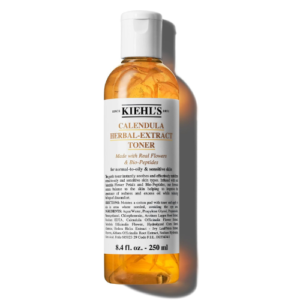 Kiehl's Calendula Herbal Extract Alcohol-Free Toner 250ml | Gentle Facial Toner for Normal to Oily Skin | Soothing & Refreshing Face Toner