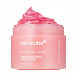 medicube Collagen Jelly Cream 110ml (3.71 fl. oz.) – Niacinamide & Freeze-Dried Hydrolyzed Collagen Face Moisturizer for Deep Hydration, 24H Glow & Firm-Looking Skin | Korean Skincare